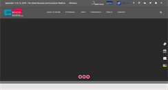 Desktop Screenshot of dmexco.com