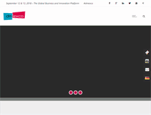 Tablet Screenshot of dmexco.com
