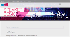 Desktop Screenshot of conference.dmexco.de