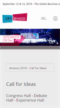 Mobile Screenshot of conference.dmexco.de